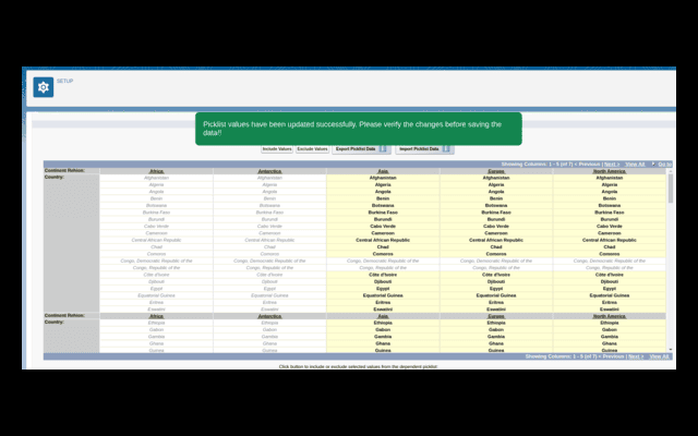 Salesforce Picklist nhập/xuất khẩu media 2