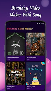 Happy Birthday Video Maker media 8