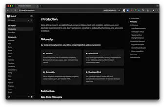 Nocta UI gallery image