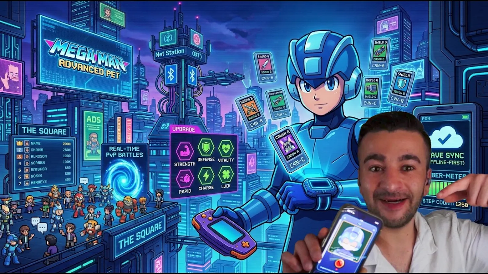 Mega Man: Advanced PET screenshot 1 (video preview)