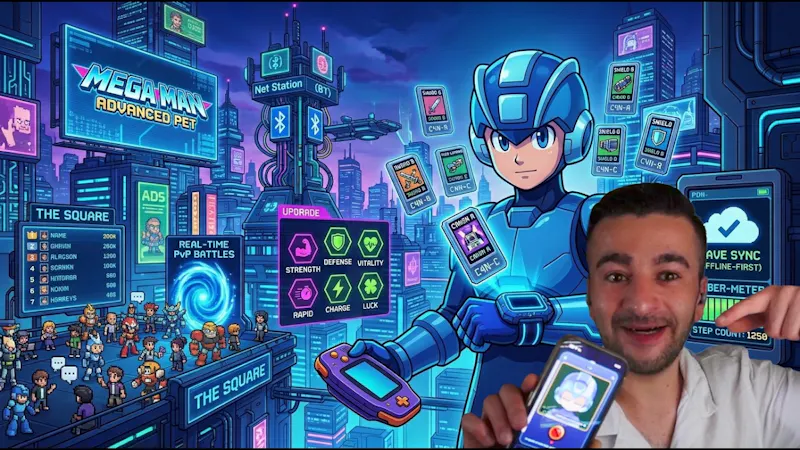 Mega Man: Advanced PET screenshot 1 (video preview)