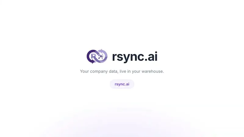 rsync.ai screenshot 1 (video preview)