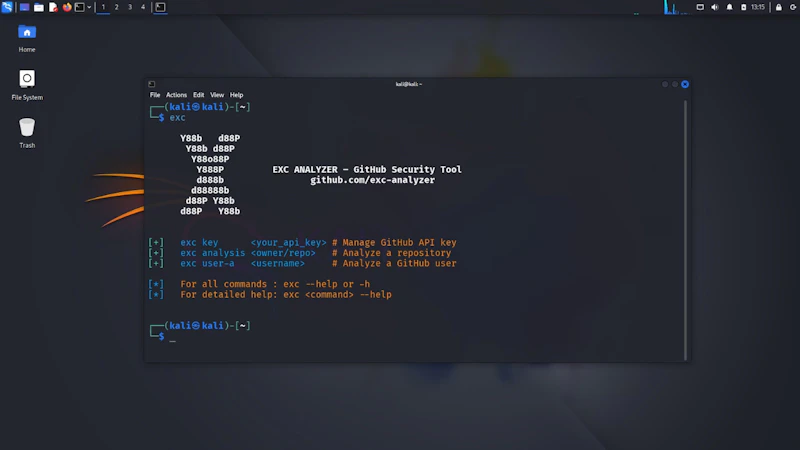EXC Analyzer screenshot 2