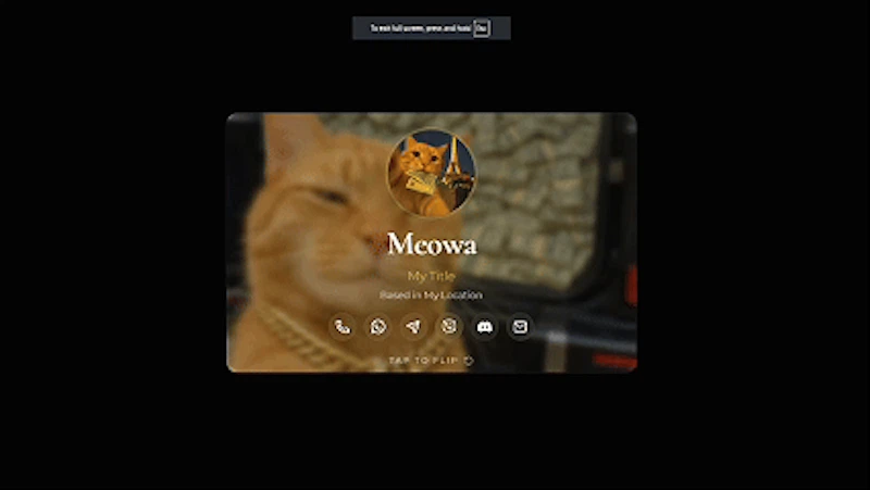 Digital Business Card screenshot 7