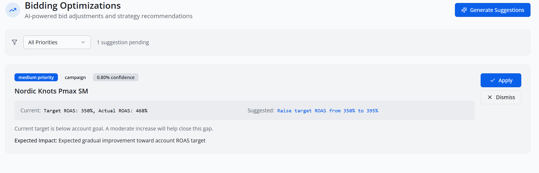 Agency-Level Google Ads Results With AI - Main product screenshot demonstrating key features and user interface
