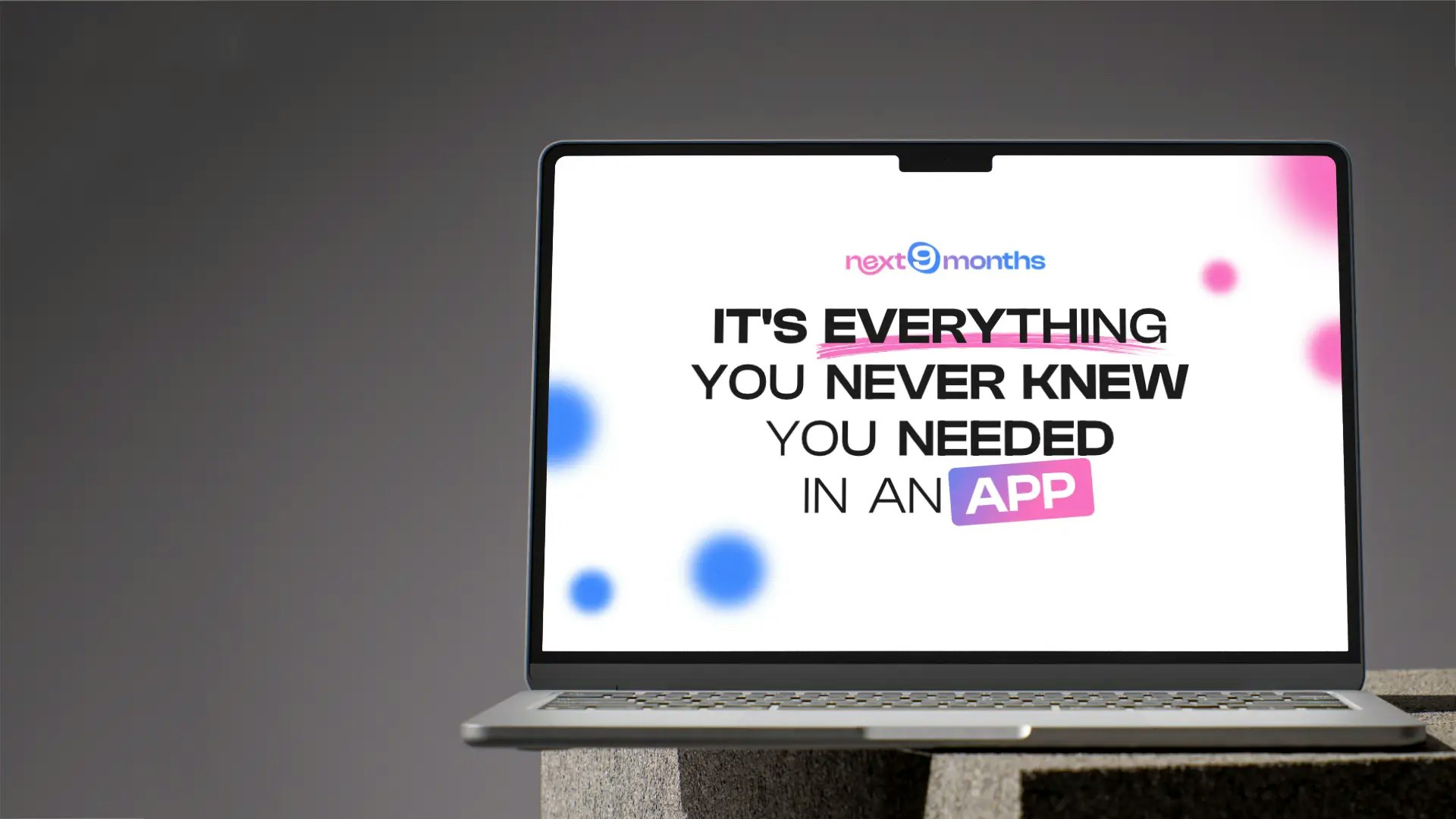 Next 9 Months - Screenshot 4 showing product features and functionality