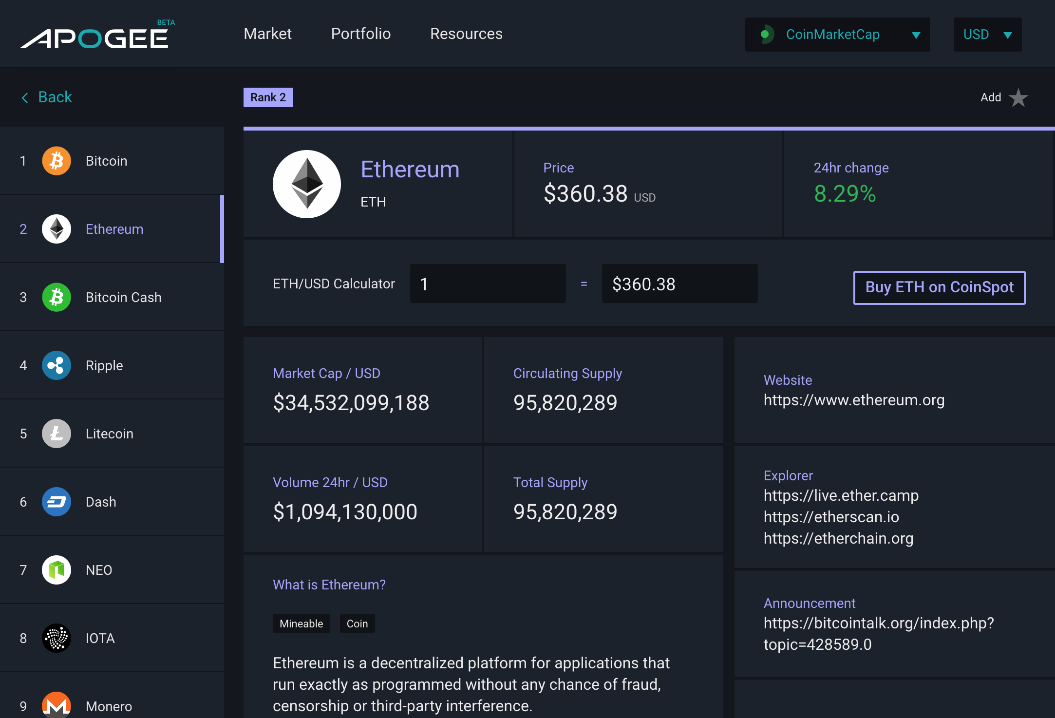Apogee Crypto gallery image