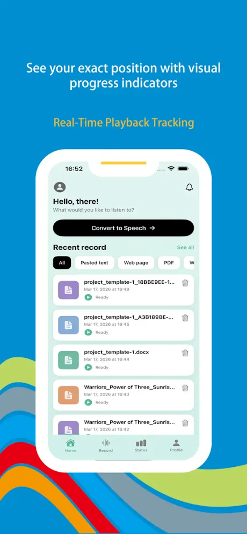Wonder Voice screenshot 1