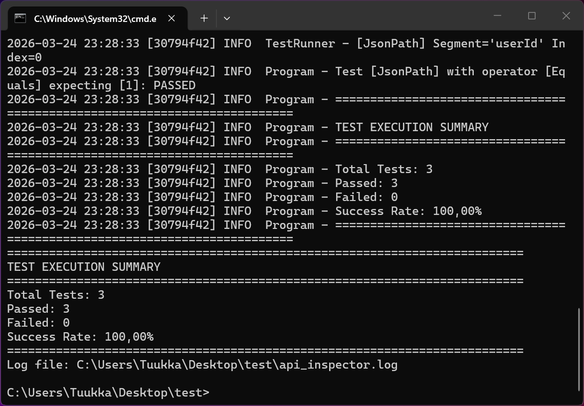 API Inspector gallery image