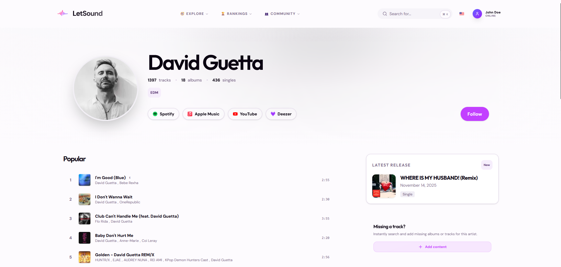 LetSound - Screenshot 2 showing product features and functionality