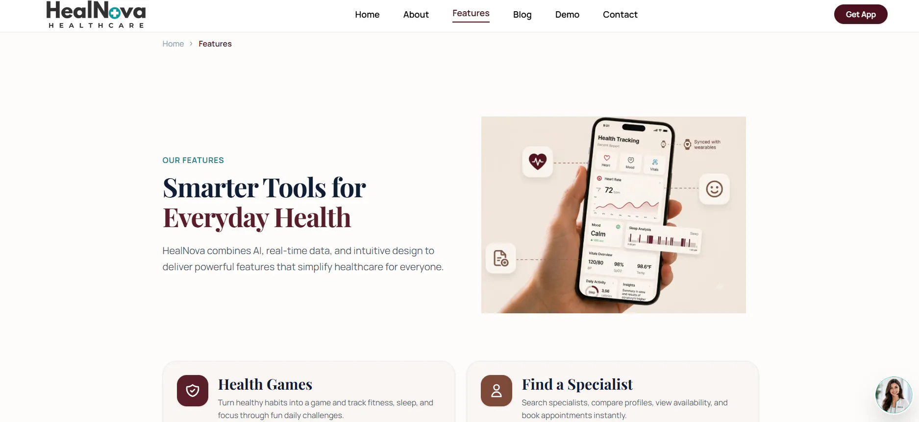 HealNova AI gallery image