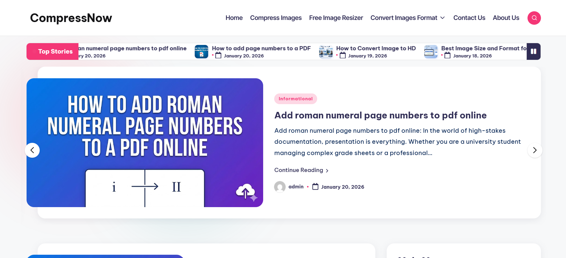 CompressNow - Screenshot 5 showing product features and functionality