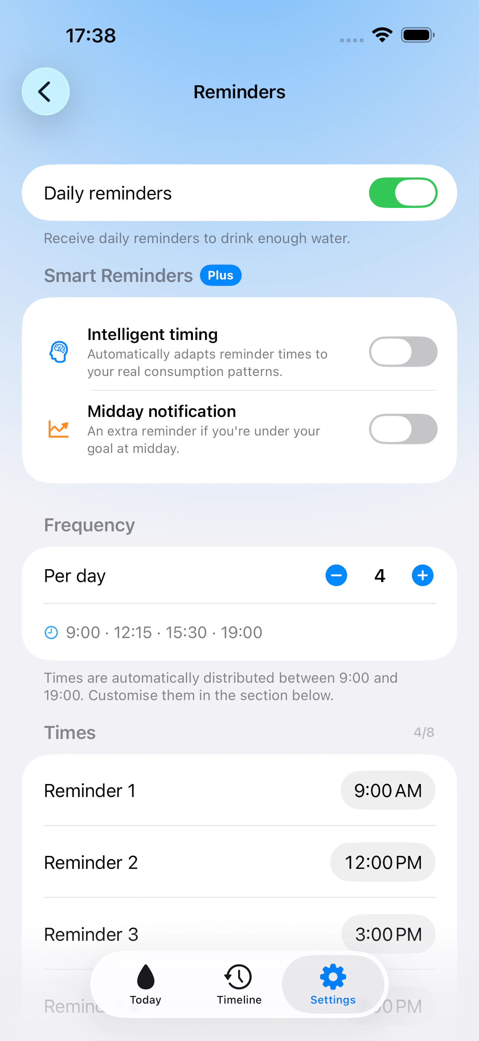 IdroFlow - Water Tracker screenshot 4
