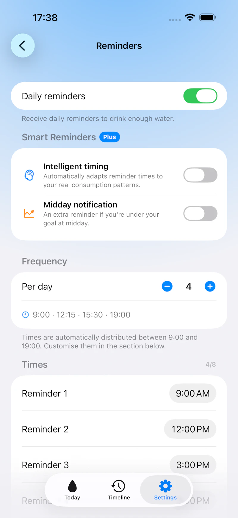 IdroFlow - Water Tracker screenshot 4