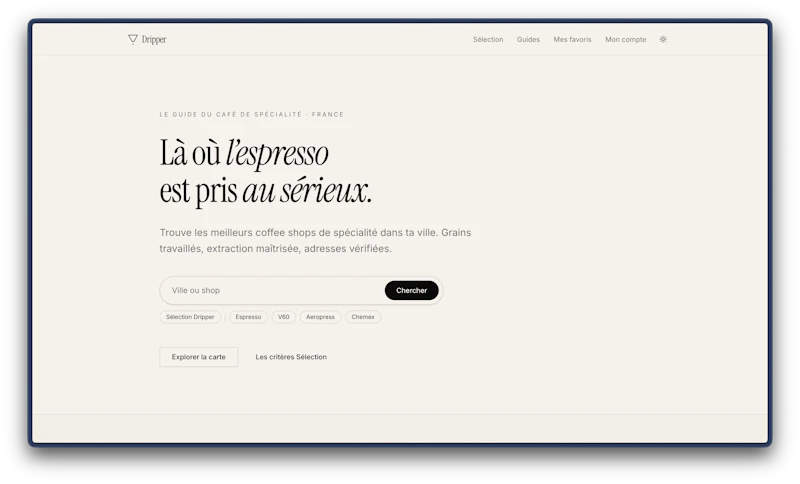 Dripper screenshot 2
