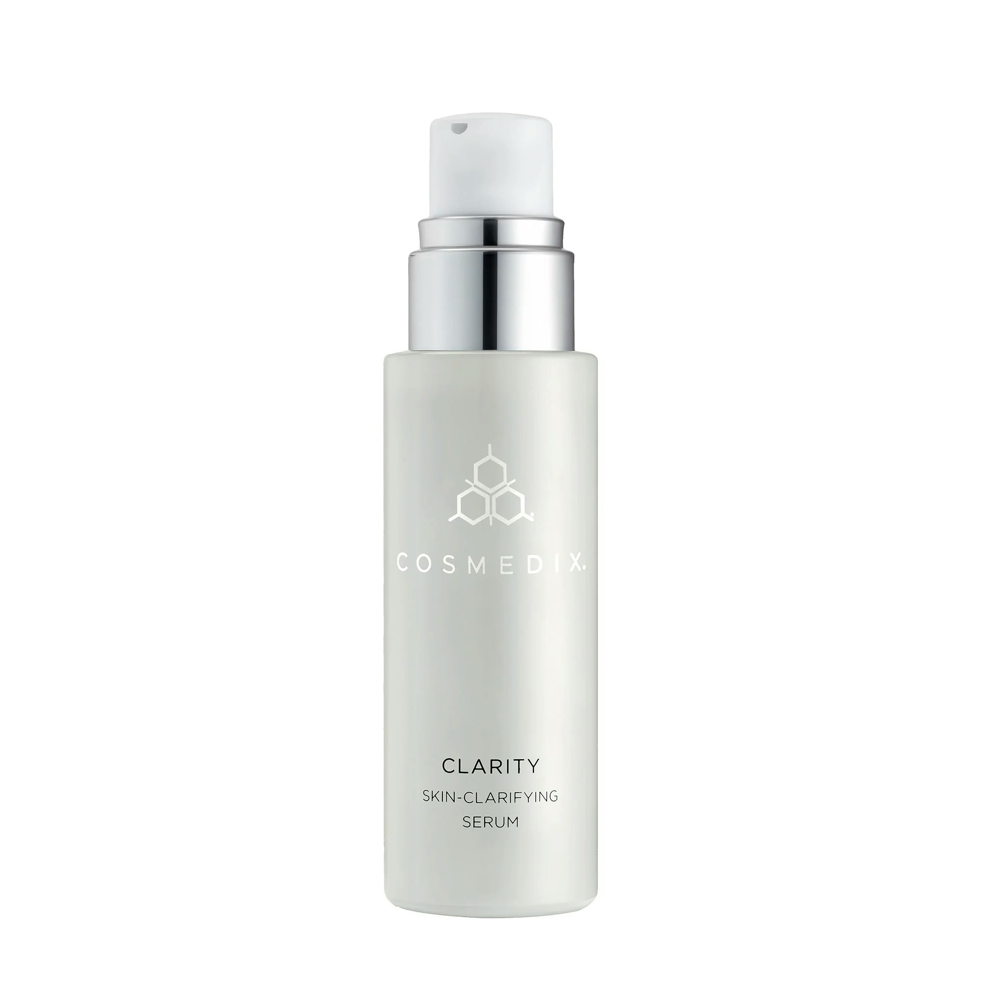 Clarity Skin-Clarifying Serum - Product Hunt launch logo and brand identity
