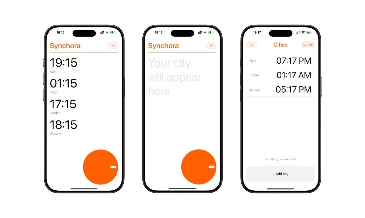 وسائط Synchora - تتبع المنطقة الزمنية لتصور كيف تتحول ساعات العمل الخاصة بك 3