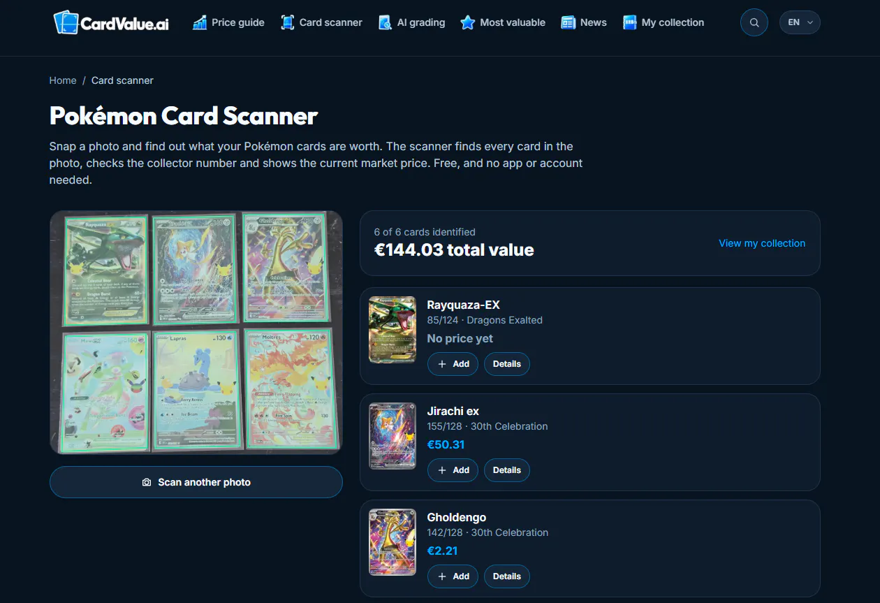 CardValue.ai gallery image