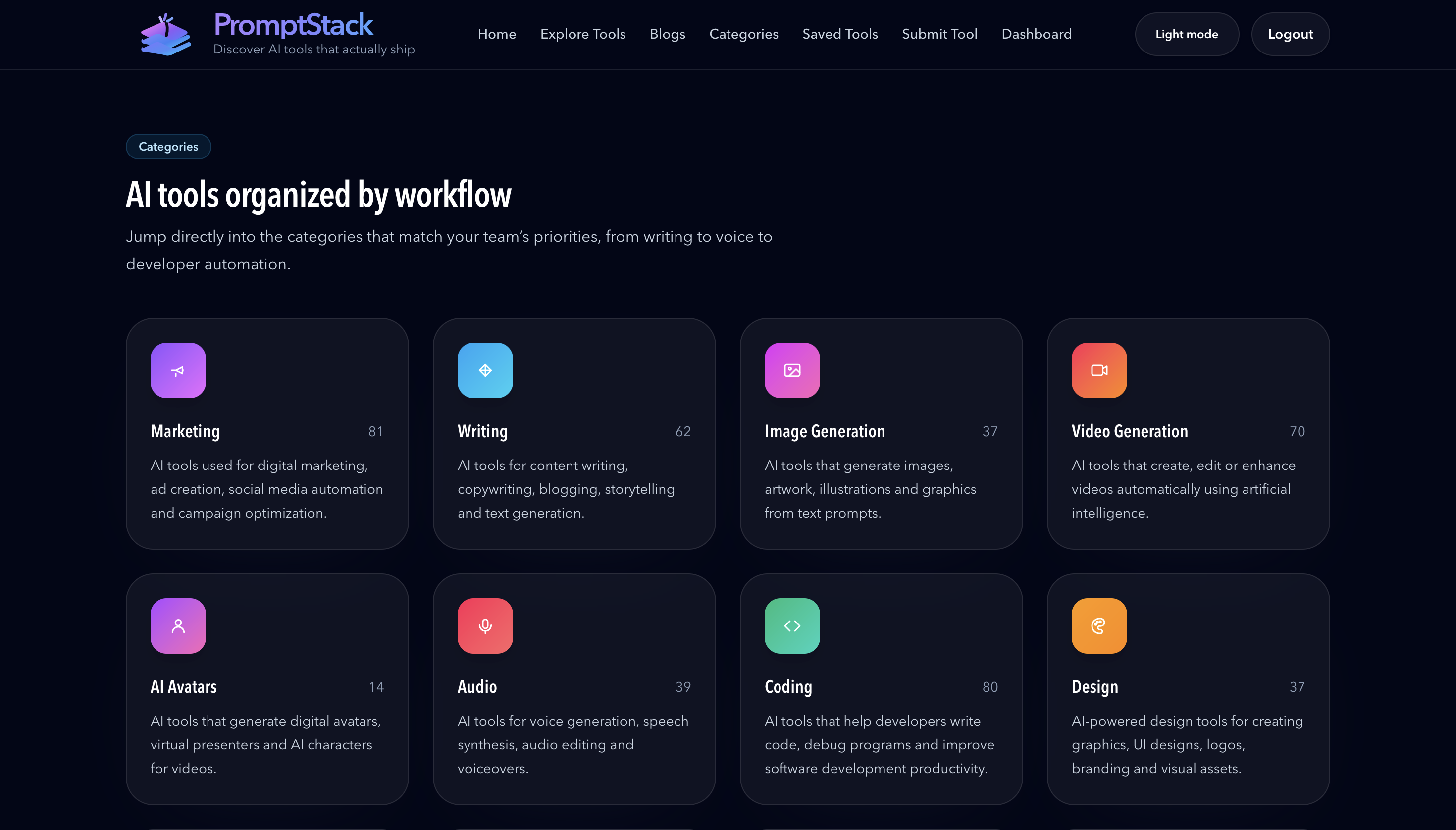 PromptStack gallery image