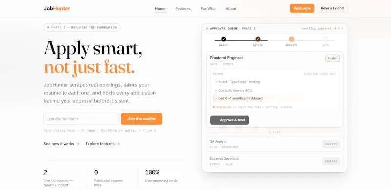 JobHunter screenshot 4