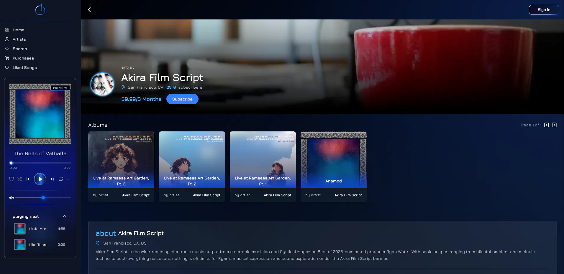 Reset Music gallery image
