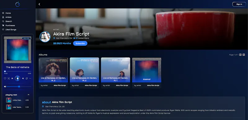 Reset Music screenshot 2