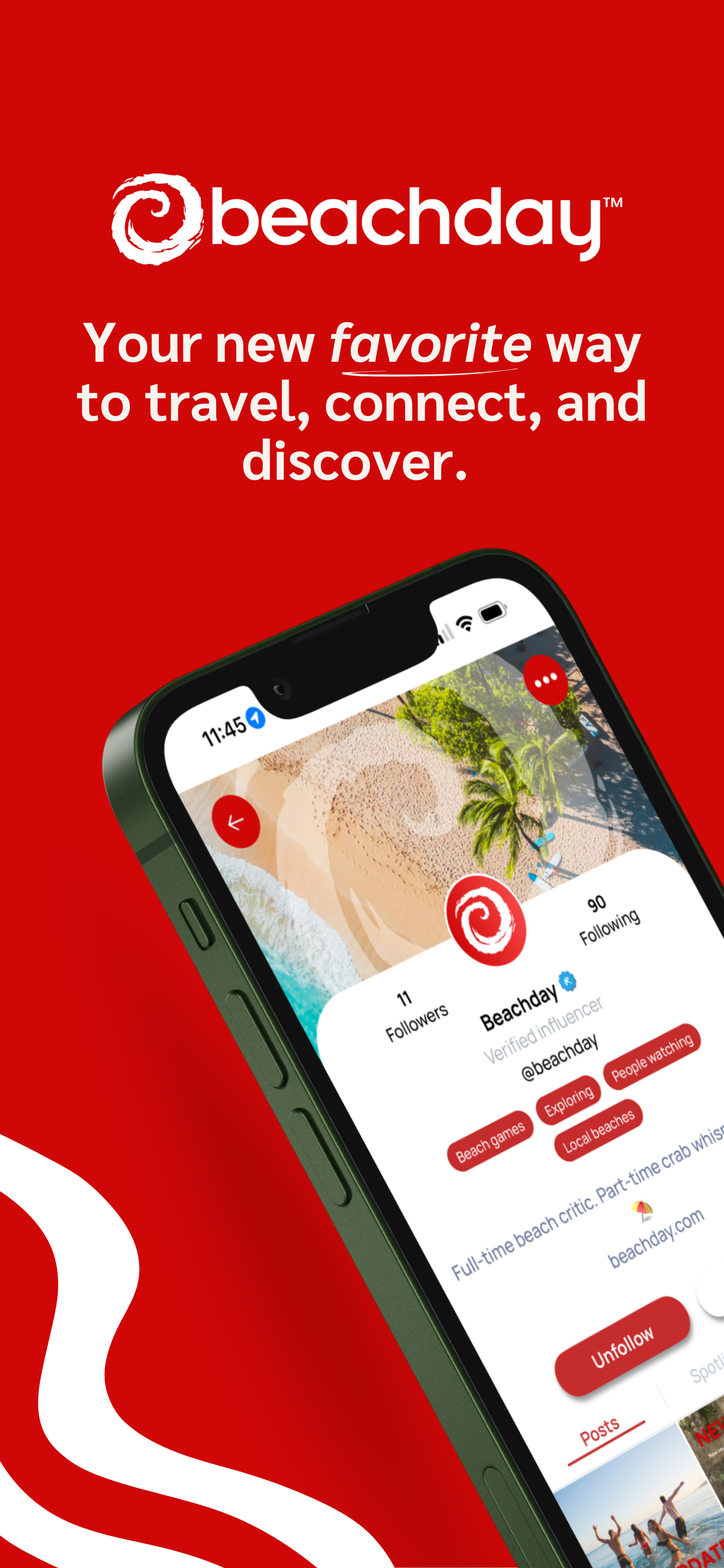 Beachday™ - Main screenshot showing features and interface