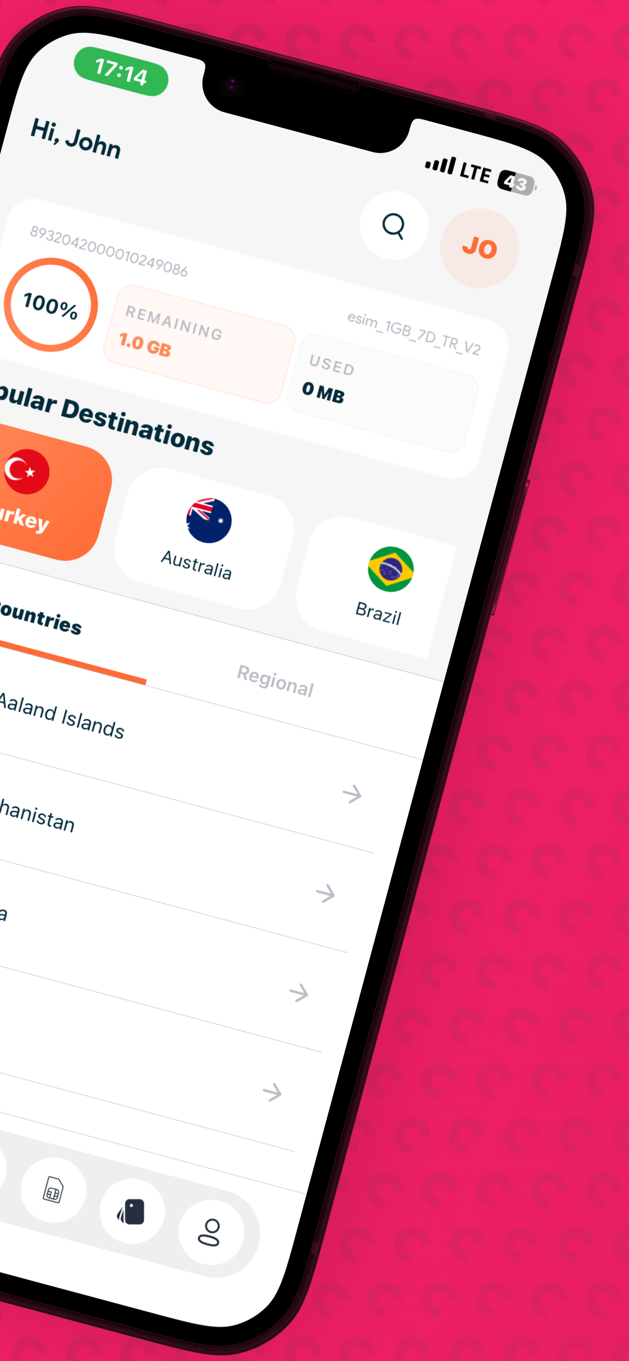 Nomado eSIM: Travel Data Plan - Screenshot 2 preview