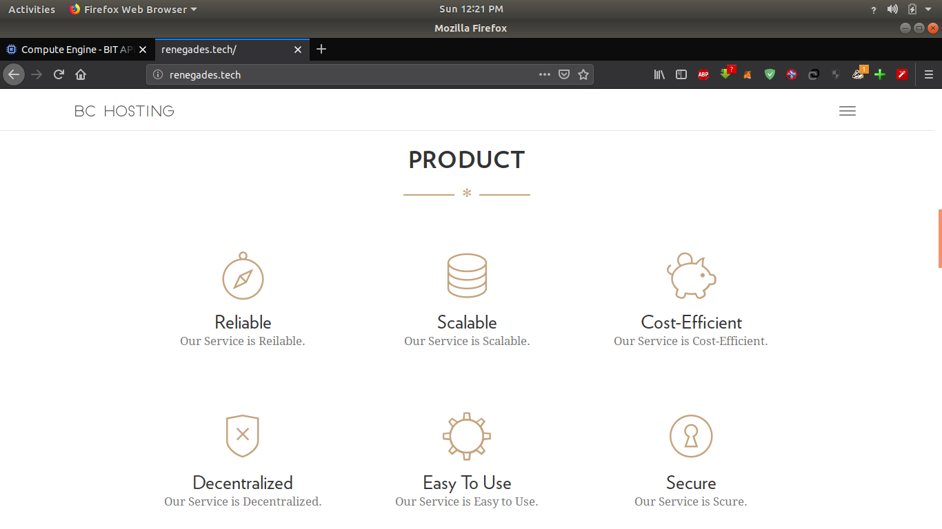 BC Hosting gallery image