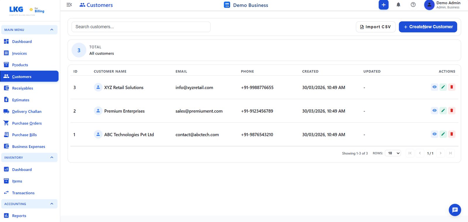 LKG for Billing gallery image
