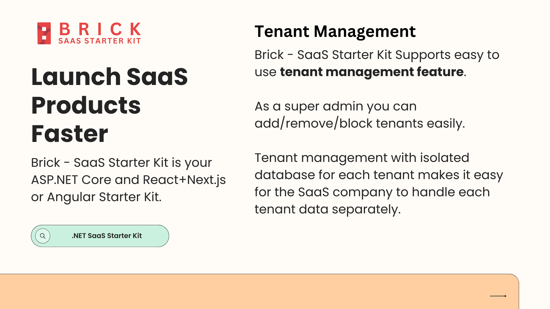 Brick - SaaS Starter Kit media 4