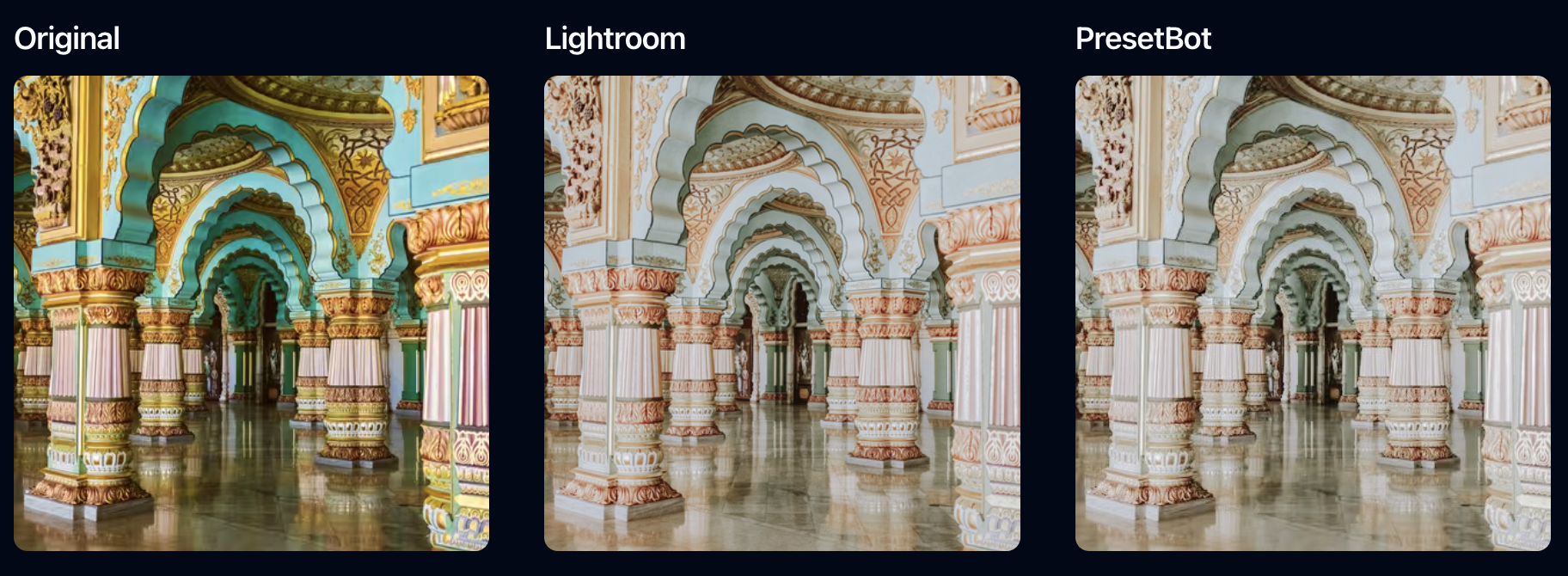 Presetbot - APIにLightroom/XMPフィルターを適用しますメディア4