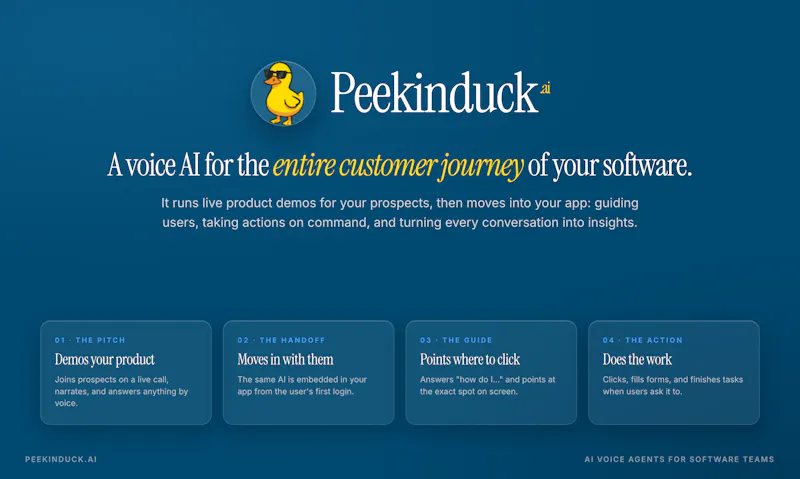 Peekinduck screenshot 2