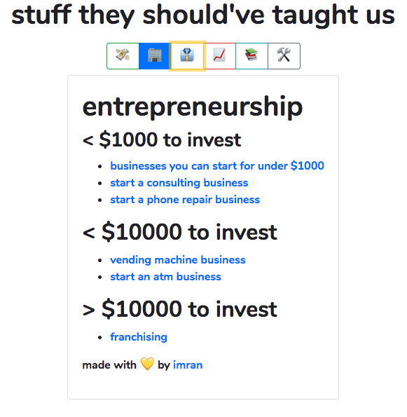 stuff they should've taught us gallery image