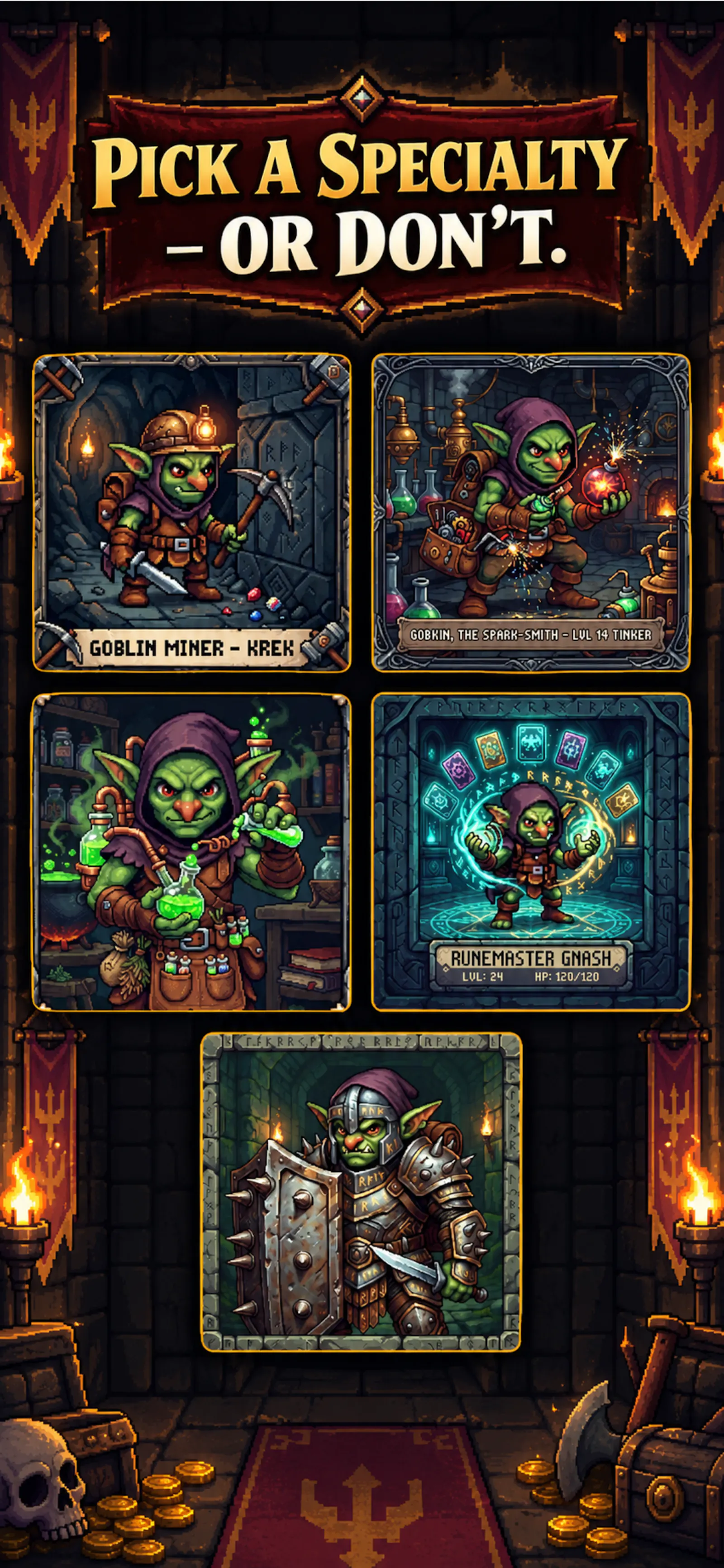 Goblin Card RPG: Tower Trials screenshot 6