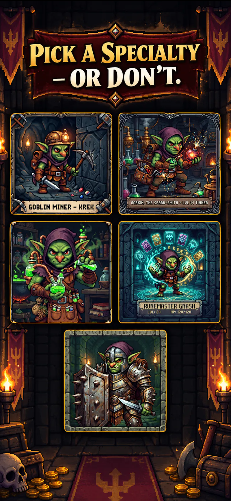 Goblin Card RPG: Tower Trials screenshot 6
