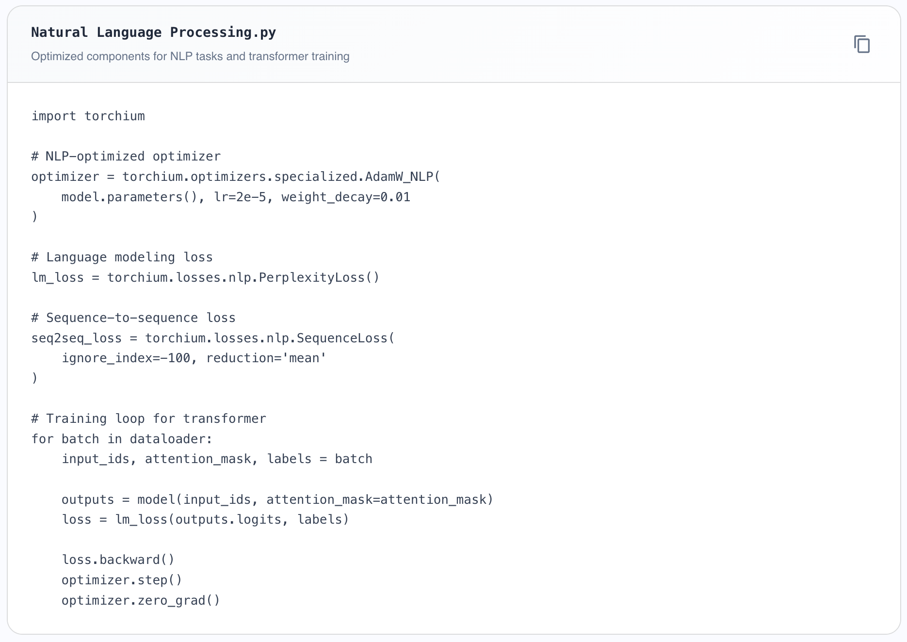 Meşe - Torchium en kapsamlı pytorch uzatma kütüphanesidir medya 4