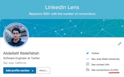 LinkedIn Lens media 3