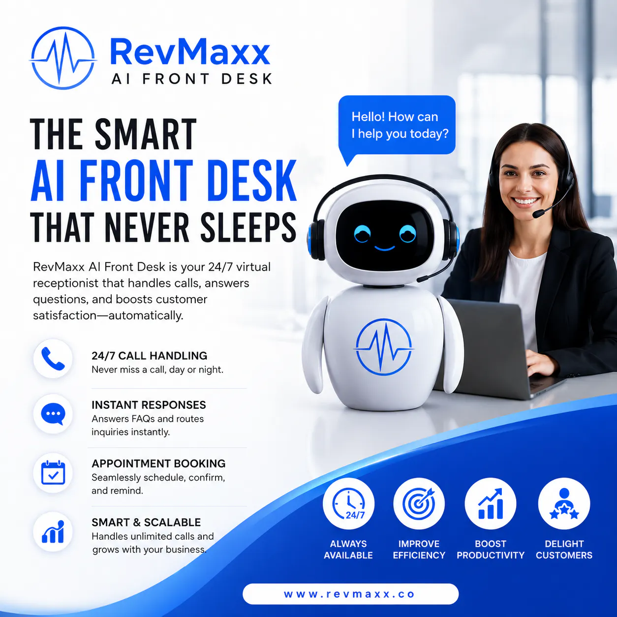 AI Front Desk logo