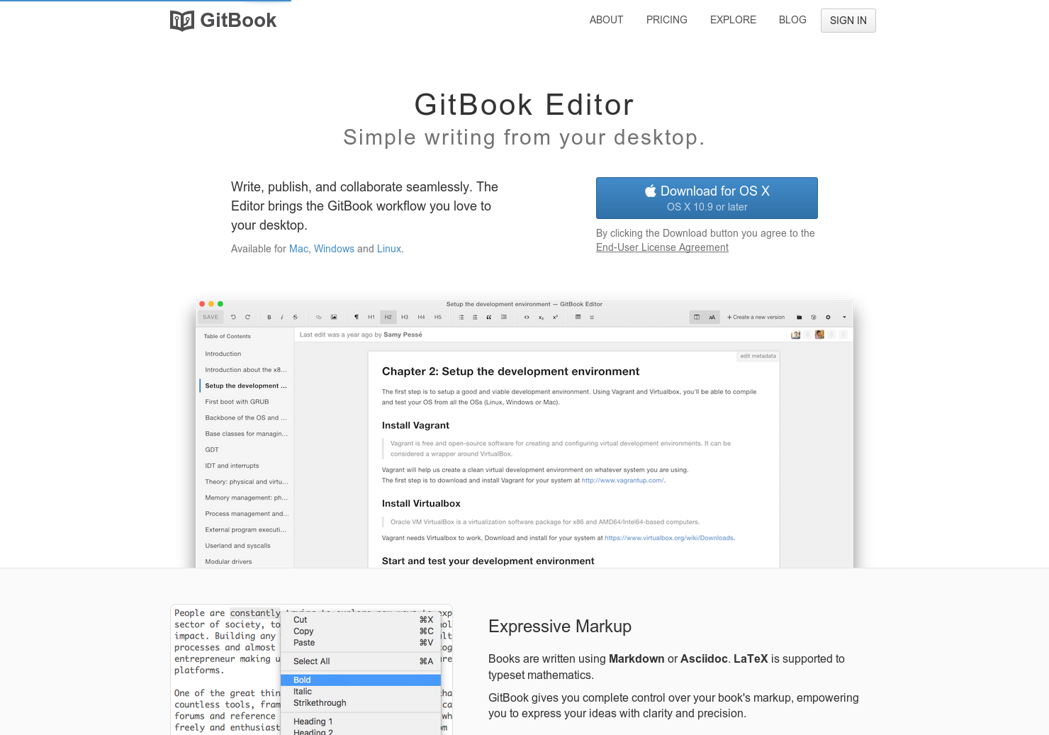 GitBook Editor