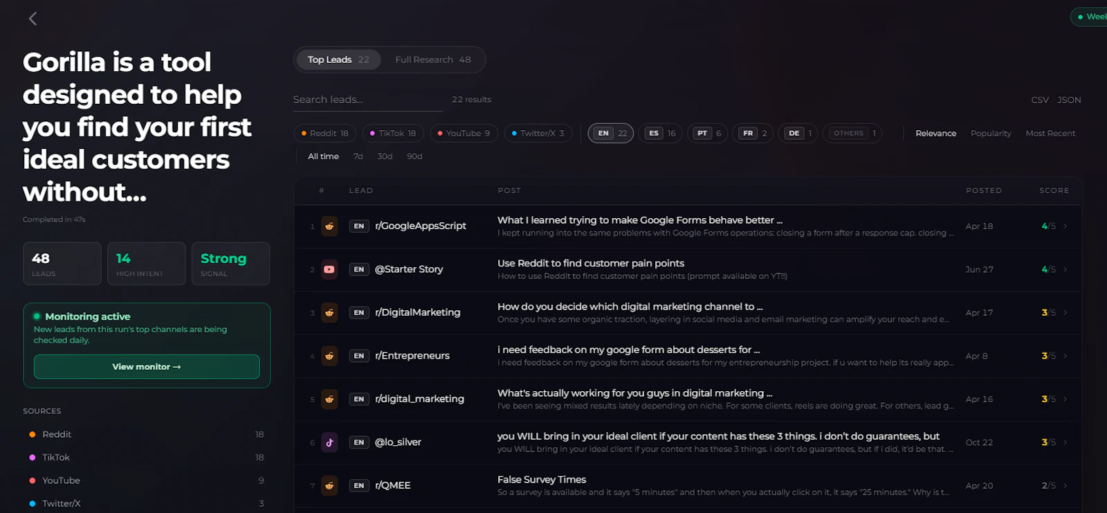 Gorilla screenshot 3