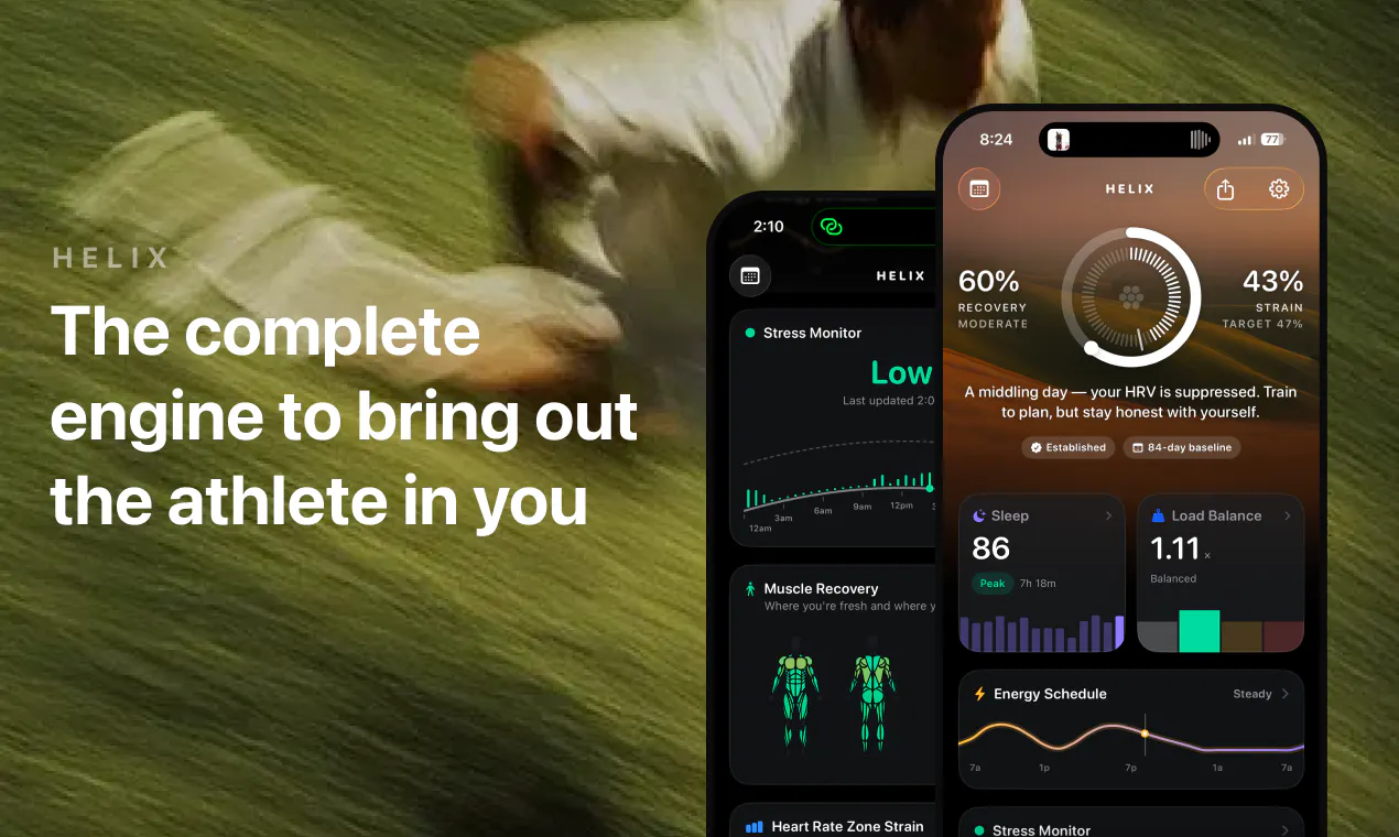 Helix: Athlete Recovery Tracker gallery image