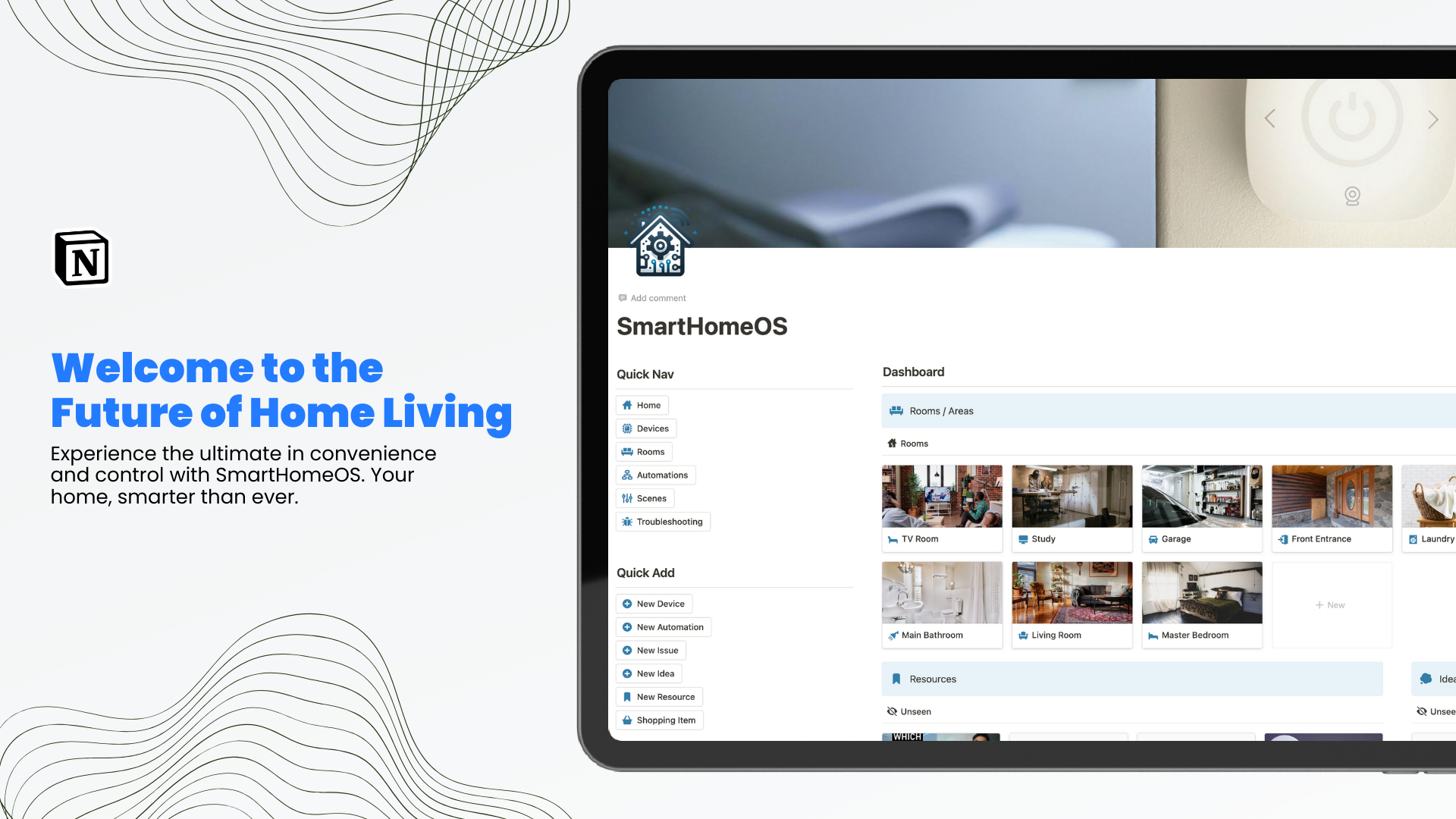 Smarthomeos - Das ultimative Dashboard für Smart Home -Enthusiasten Medien 1