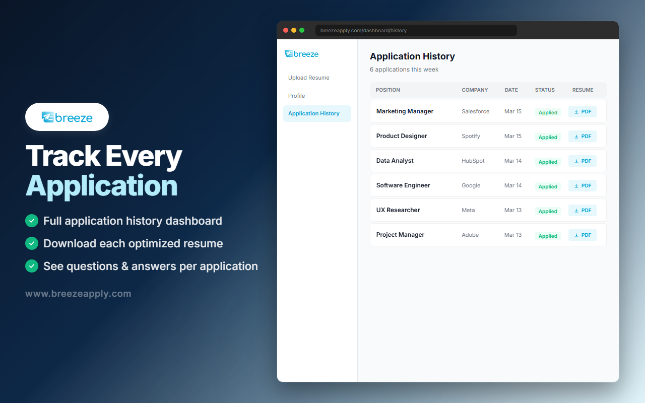Breeze Apply gallery image