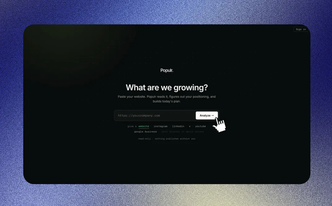 Populr — your CMO gallery image