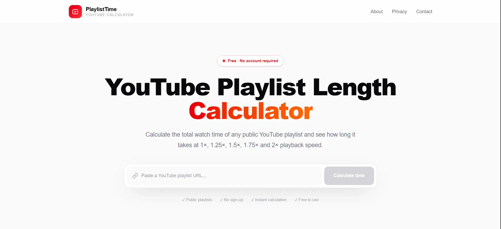 youtube-playlist-length-calculator gallery image