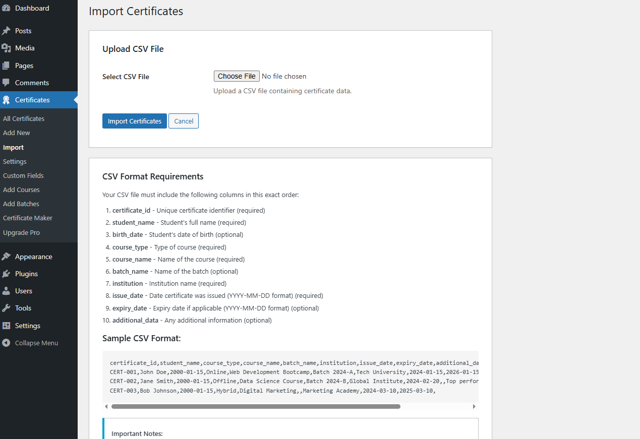 Academic Certificate Verification - Screenshot 5 showing product features and functionality