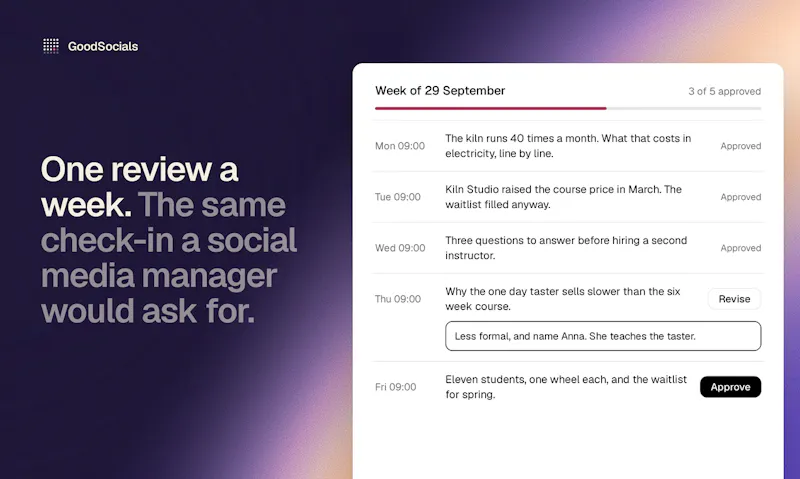 GoodSocials screenshot 4