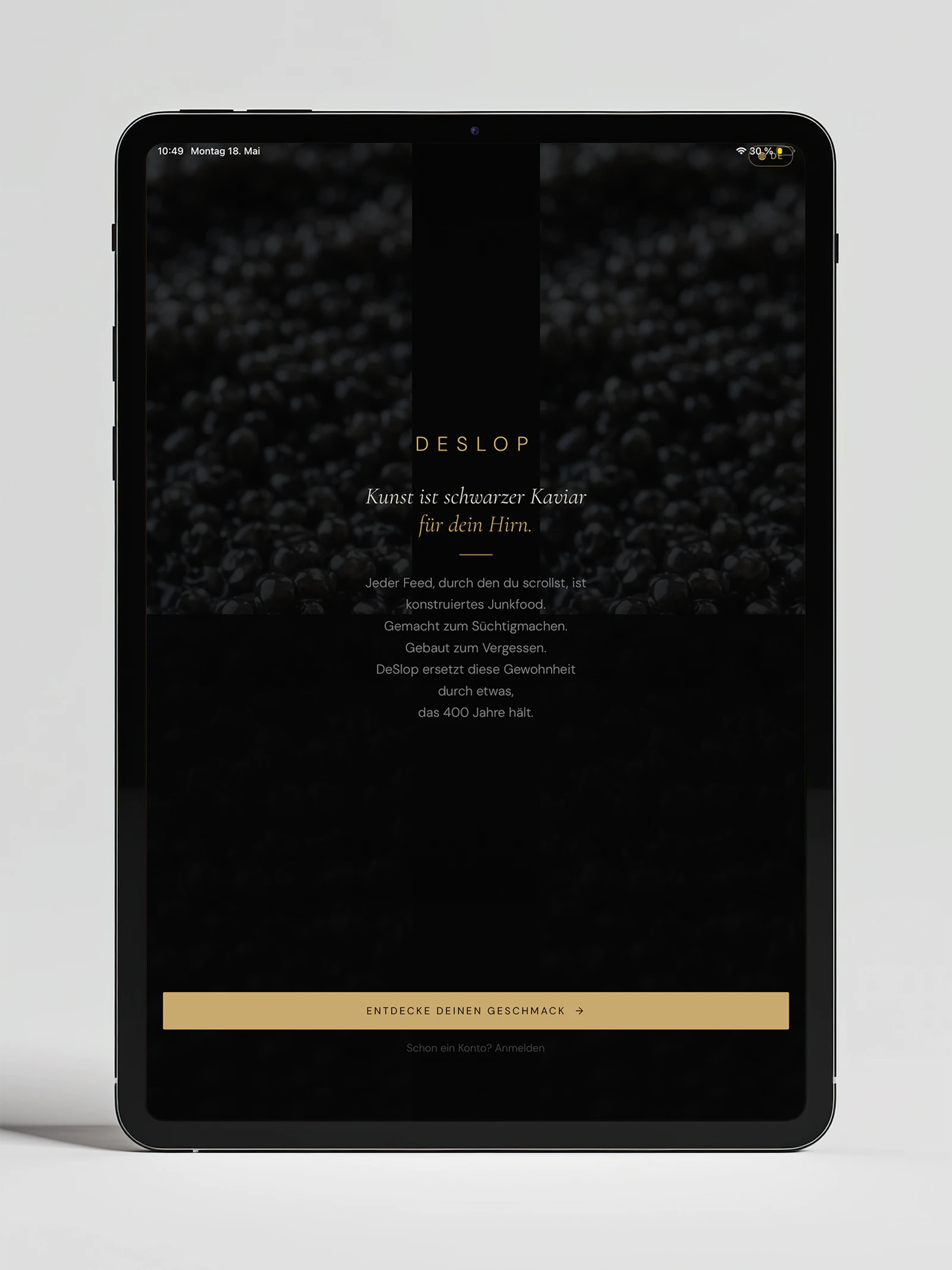 DeSlop — Black Caviar for your Brain screenshot 5