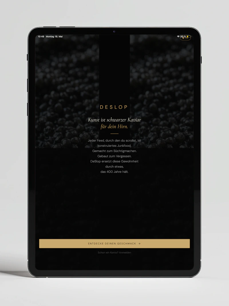 DeSlop — Black Caviar for your Brain screenshot 5